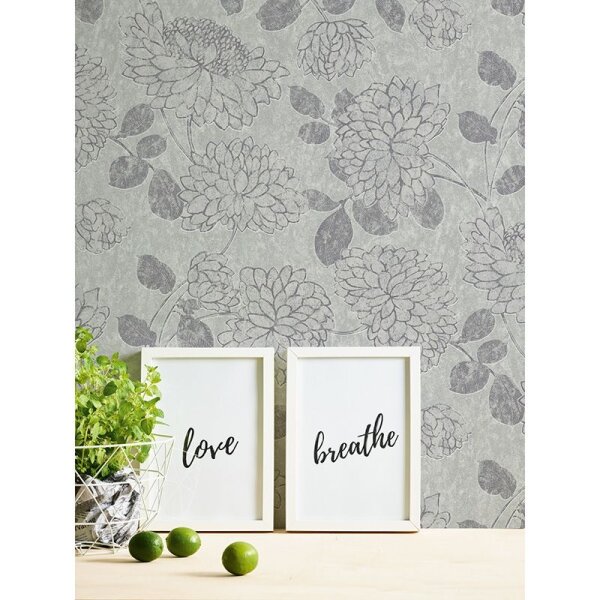 Tapete Grau, Silber innova Vliestapete (390251)