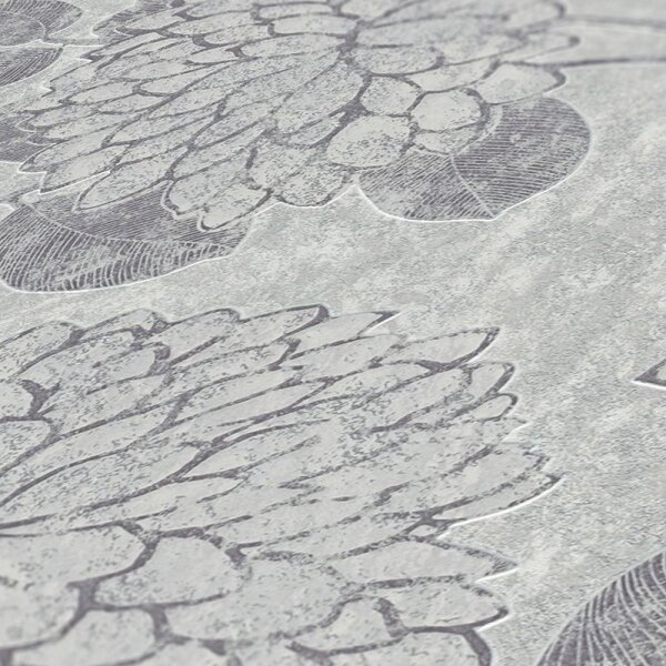 Tapete Grau, Silber innova Vliestapete (390251)