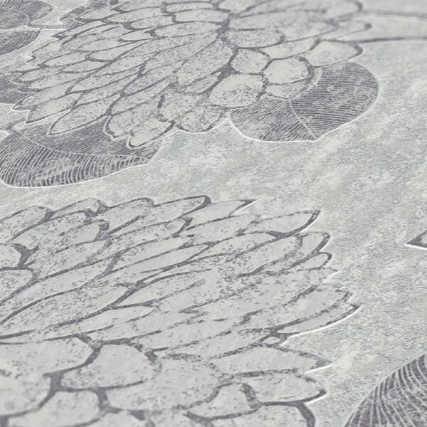 Tapete Grau, Silber innova Vliestapete (390251)