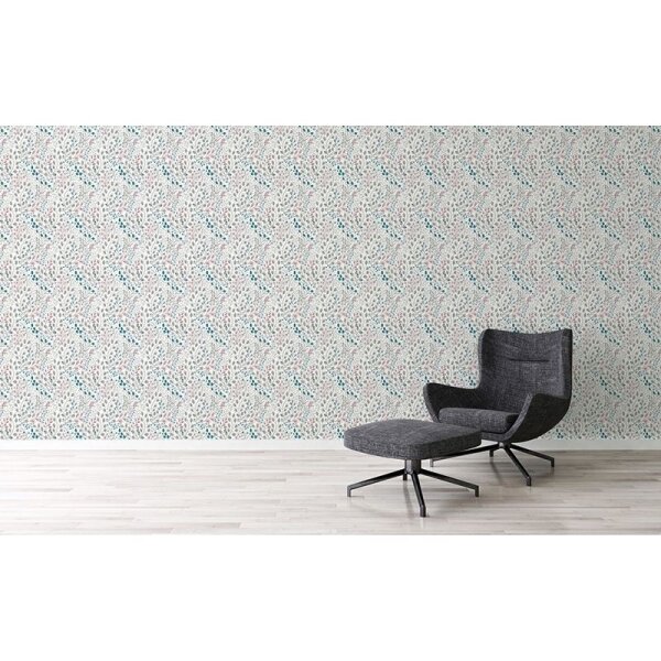 Tapete Bunt, Grau, Silber, Weiß innova Vliestapete (388472)