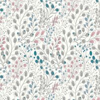 Tapete Bunt, Grau, Silber, Wei&szlig; innova Vliestapete...