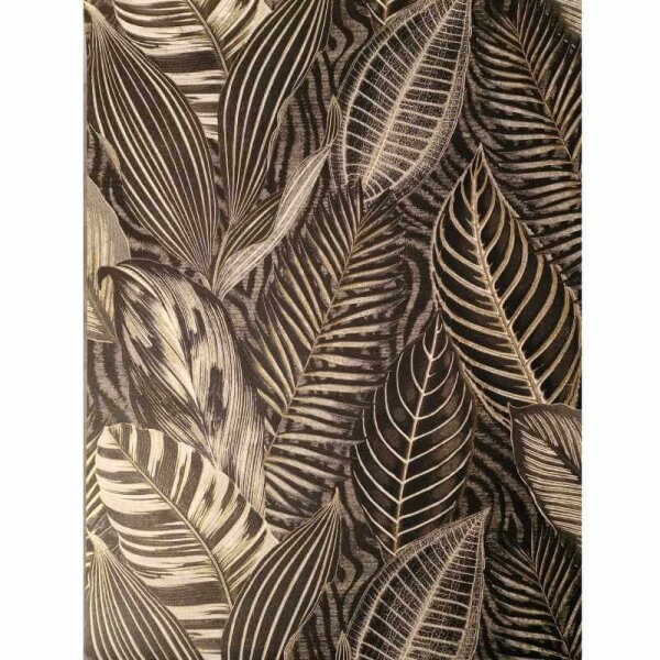 Tapete Gold, Kupfer, Schwarz, Anthrazit Rasch Vliestapete (751833)