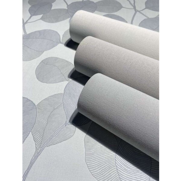 Tapete GZSZ Blau, Grau, Weiß Marburg Vliestapete (34808)