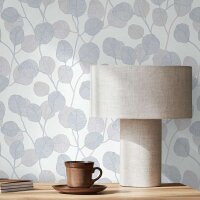 Tapete GZSZ Blau, Grau, Wei&szlig; Marburg Vliestapete...