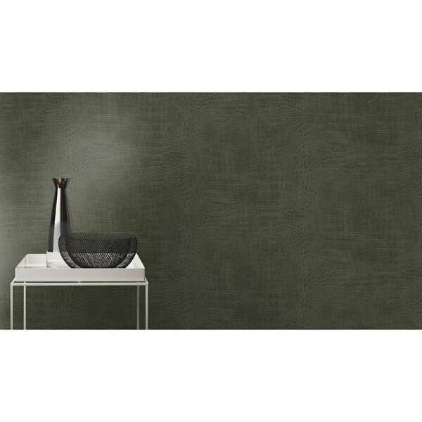Tapete Grün Rasch Vliestapete (751352)