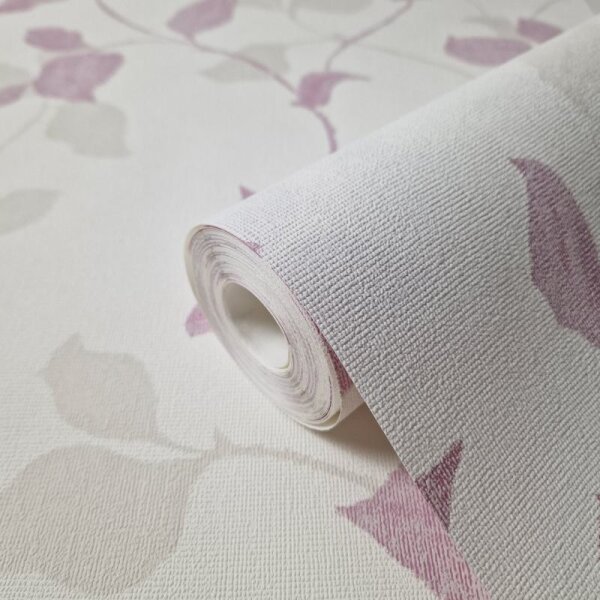Tapete Weiß, Rosa SALE Marburg Vliestapete (94659)