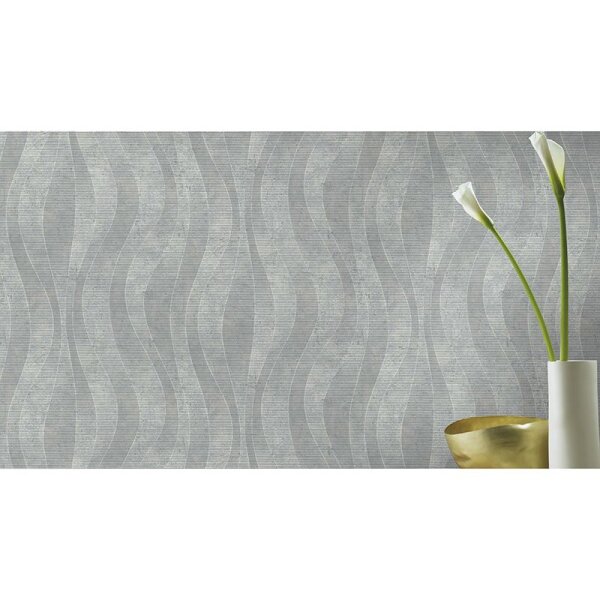 Tapete Grau, Silber Rasch Vliestapete (315820)