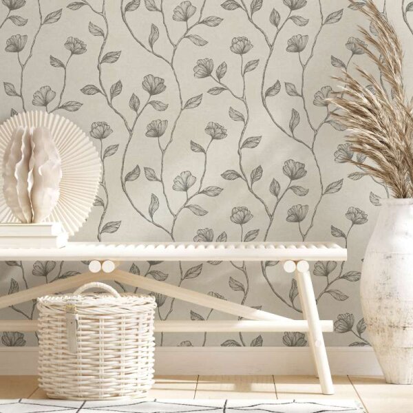 Tapete GZSZ Beige, Gold Marburg Vliestapete (34804)