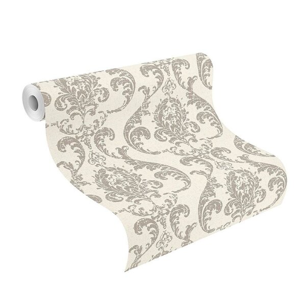 Tapete Grau, Silber, Weiß Rasch Vliestapete (315622)