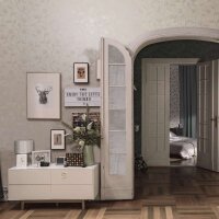 Tapete GZSZ Wei&szlig;, Perlmutt Marburg Vliestapete (34803)