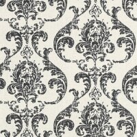 Tapete Schwarz-Wei&szlig; Rasch Vliestapete (315608)