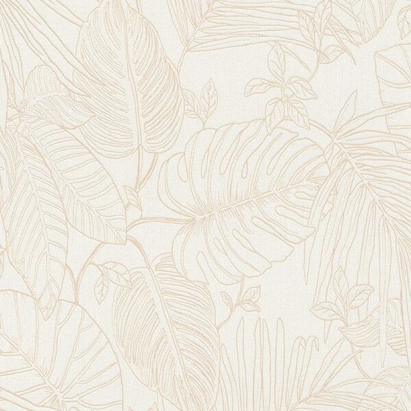 Tapete Beige, Creme Rasch Vliestapete (690804)