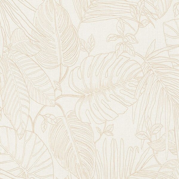 Tapete Beige, Creme Rasch Vliestapete (690804)