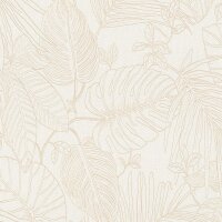 Tapete Beige, Creme Rasch Vliestapete (690804)