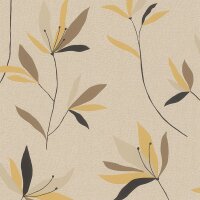 Tapete Braun, Gelb, Vanille, Schwarz, Anthrazit Rasch...