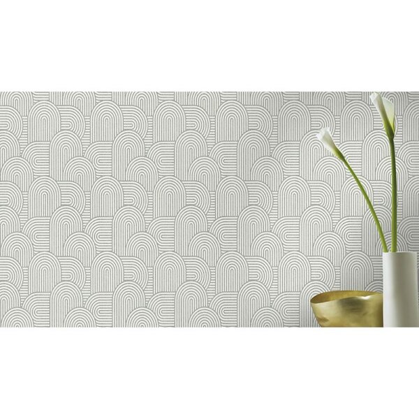 Tapete Schwarz-Weiß Rasch Vliestapete (634143)