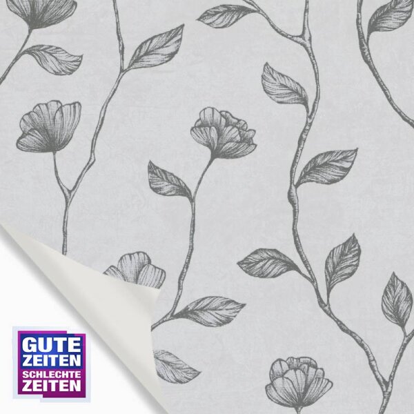 Tapete GZSZ Grau, Silber Marburg Vliestapete (34802)