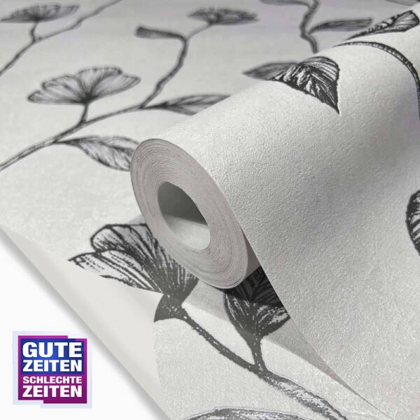 Tapete GZSZ Grau, Silber Marburg Vliestapete (34802)