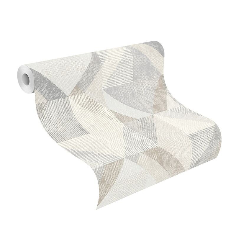 Tapete Braun, Grau, Silber Rasch Vliestapete (311921)