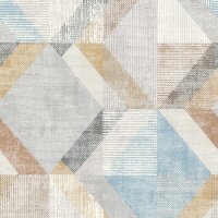 Tapete Blau, Grau, Silber, Wei&szlig; Rasch Vliestapete...