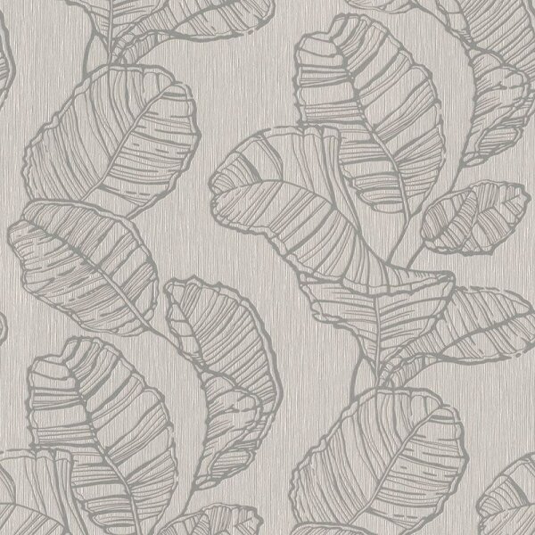 Tapete Grau, Silber Rasch Vliestapete (822625)