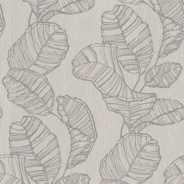 Tapete Grau, Silber Rasch Vliestapete (822625)