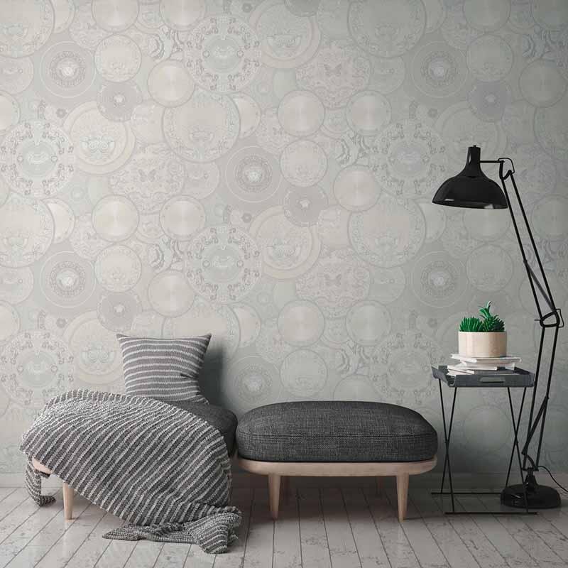 Tapete Weiß VERSACE Vliestapete (349014)