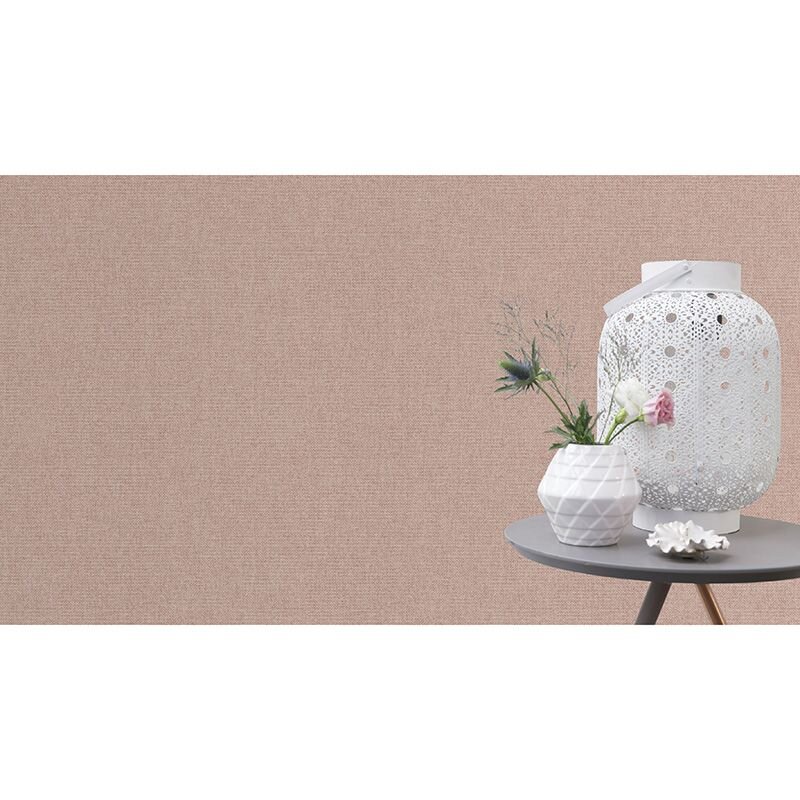 Tapete Braun, Rosa, Rose Rasch Vliestapete (312201)