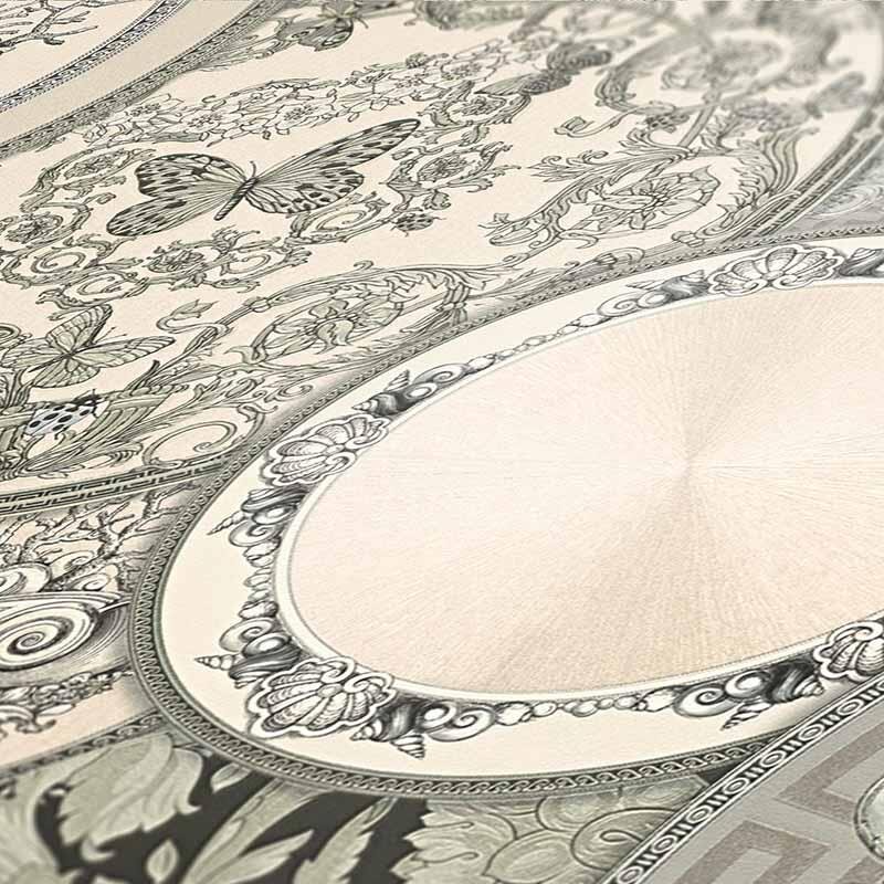 Tapete Grau, Silber VERSACE Vliestapete (349013)