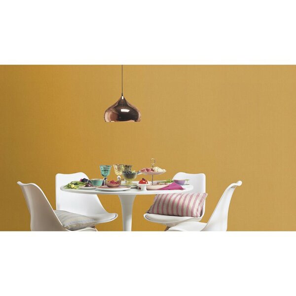 Tapete Gelb, Vanille Rasch Vliestapete (633153)