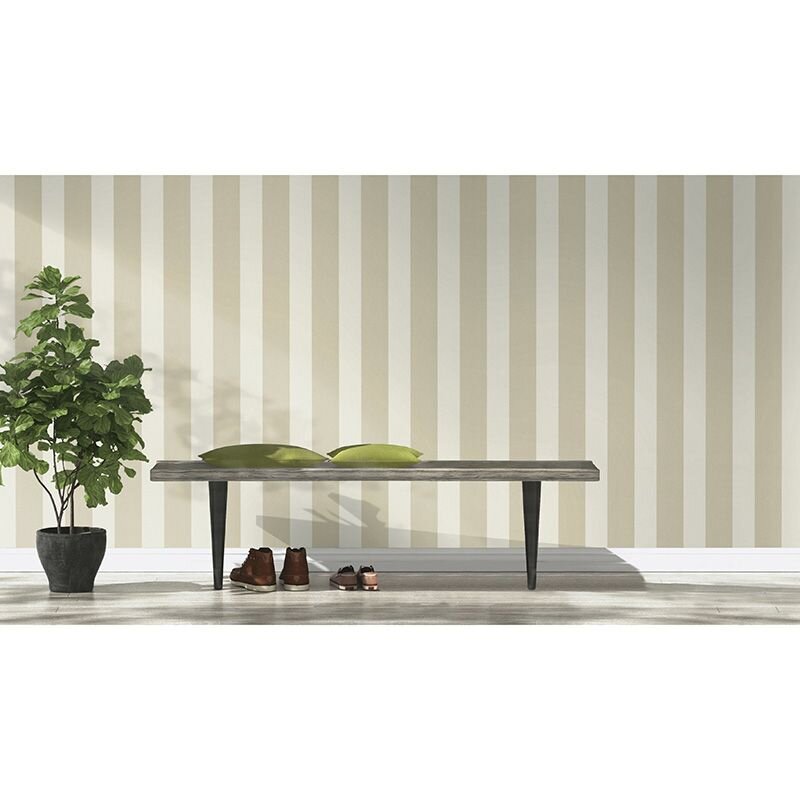 Tapete Beige, Creme, Braun Rasch Vliestapete (633450)