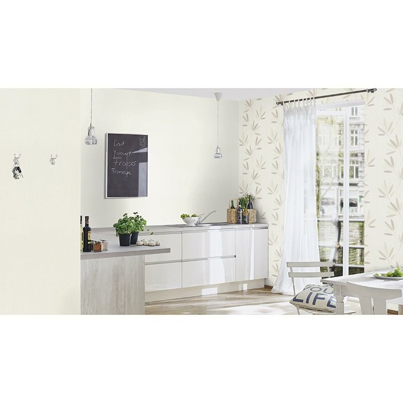 Tapete Beige, Creme Rasch Vliestapete (633351)