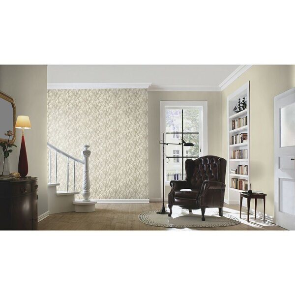 Tapete Beige, Creme Rasch Vliestapete (633344)