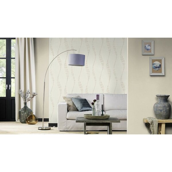 Tapete Beige, Creme Rasch Vliestapete (633344)