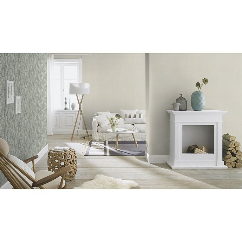 Tapete Grau, Silber Rasch Vliestapete (633375)