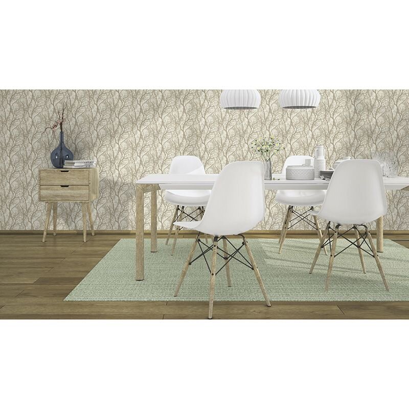 Tapete Beige, Creme, Gold, Kupfer Rasch Vliestapete (633245)