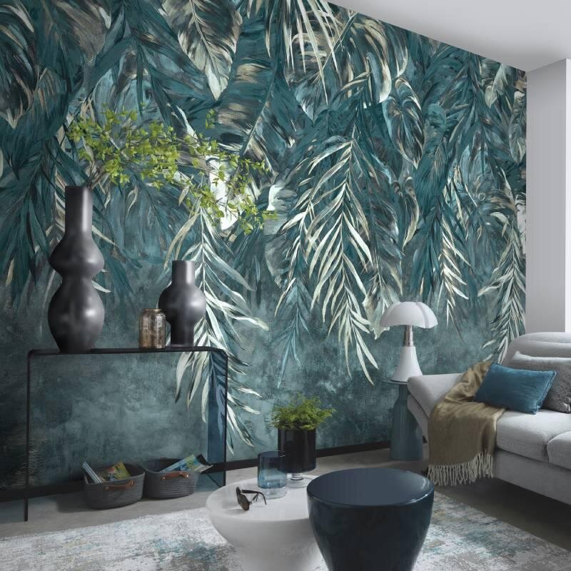 Digitaldruck-Tapete Grün, Petrol Guido Maria Kretschmer (2536V-13)