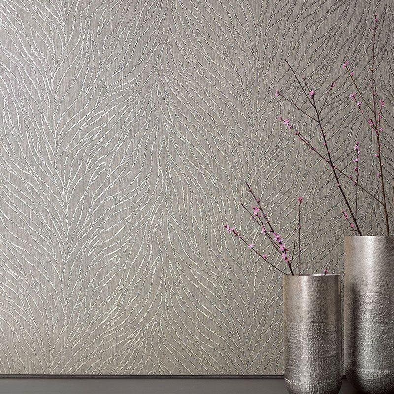 Tapete Grau, Silber Marburg Vliestapete (58428)