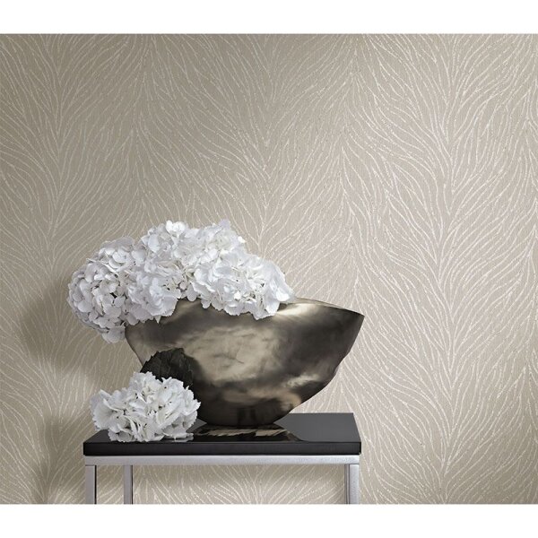 Tapete Beige, Creme Marburg Vliestapete (58426)