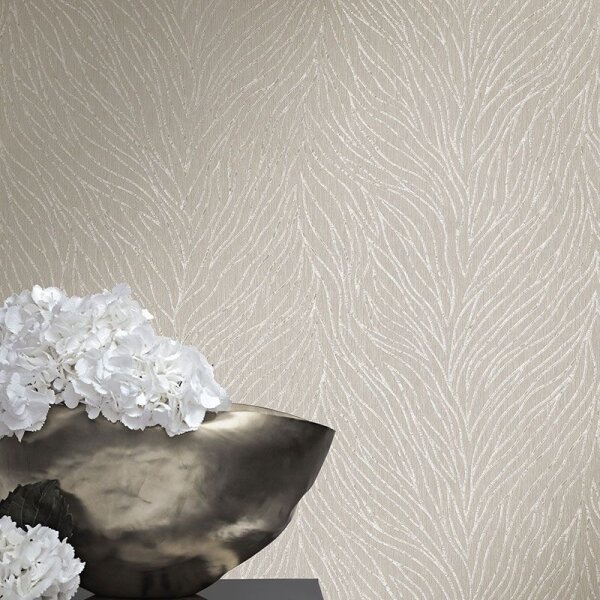 Tapete Beige, Creme Marburg Vliestapete (58426)