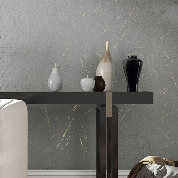 Tapete Grau, Silber Marburg Vliestapete (33669)