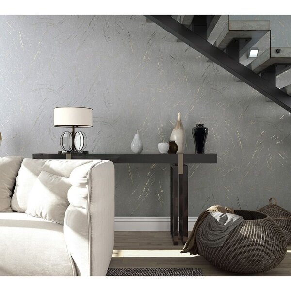 Tapete Grau, Silber Marburg Vliestapete (33669)