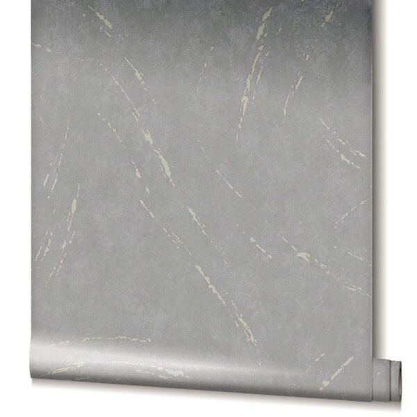 Tapete Grau, Silber Marburg Vliestapete (33669)