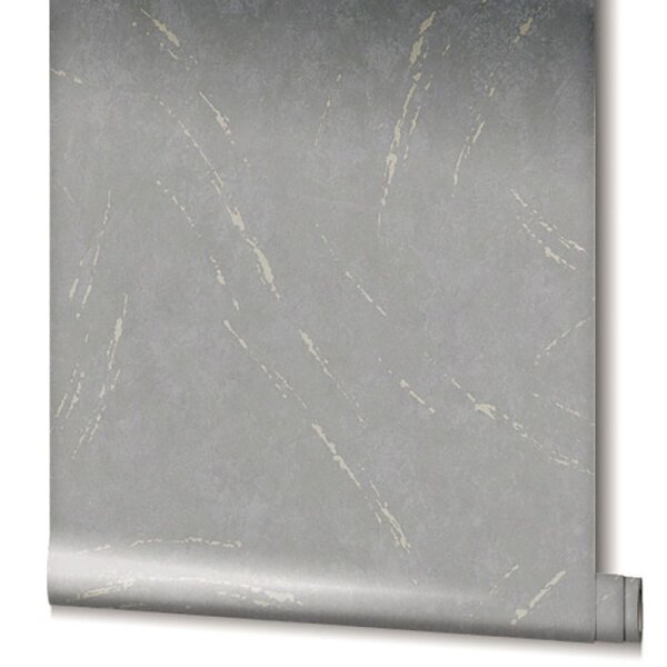 Tapete Grau, Silber Marburg Vliestapete (33669)