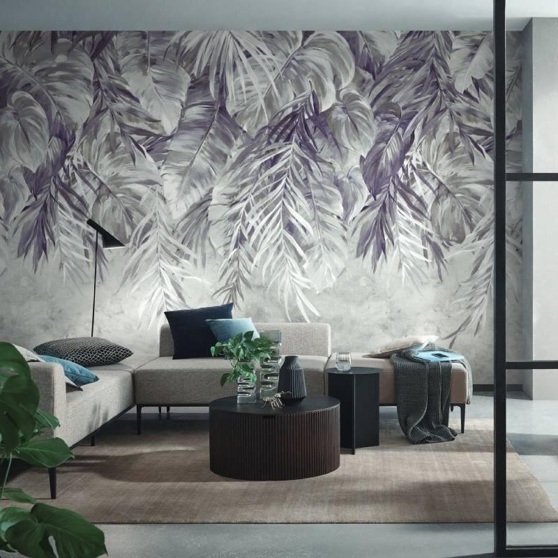 Digitaldruck-Tapete Grau, Lila Guido Maria Kretschmer (2536V-12)