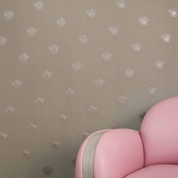 Tapete Grau, Silber VERSACE Vliestapete (348623)