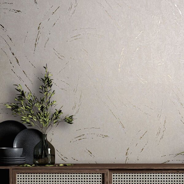 Tapete Beige, Creme Marburg Vliestapete (33667)