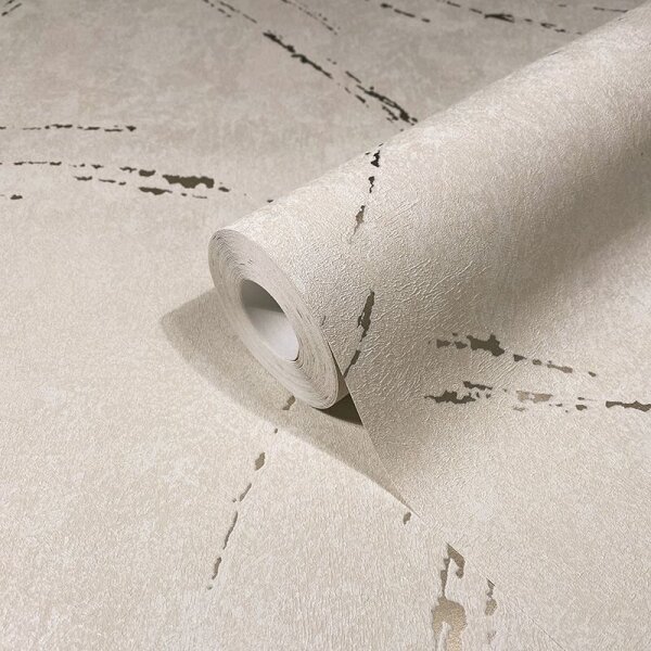 Tapete Beige, Creme Marburg Vliestapete (33667)