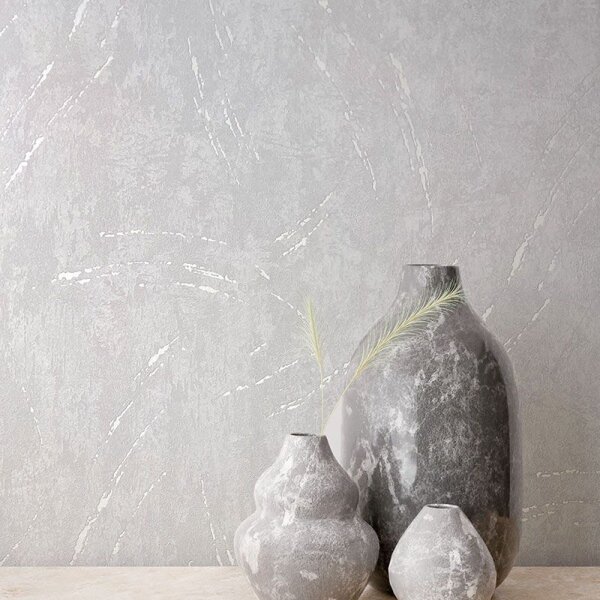 Tapete Grau, Silber Marburg Vliestapete (33666)
