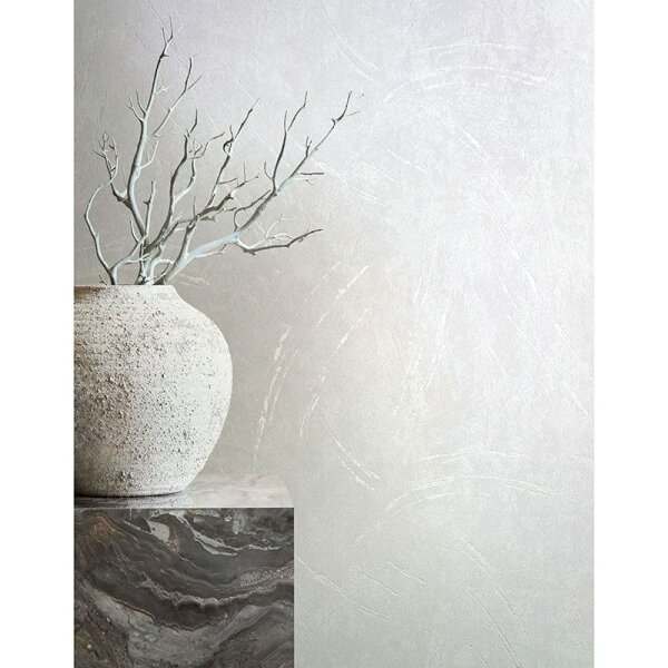 Tapete Weiß Marburg Vliestapete (33665)